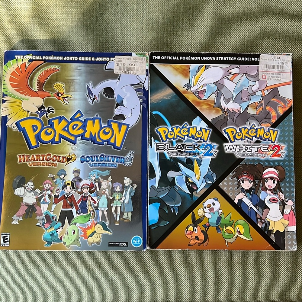 Pokemon Strategy Guide Books